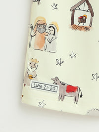 Away in a Manger PJ Girls Nightgown Polyester