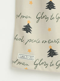 Glory to God Christmas PJ Girls Nightgown Polyester