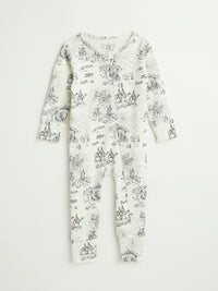 O Little Town of Bethlehem Footless Onesie PJ Cotton