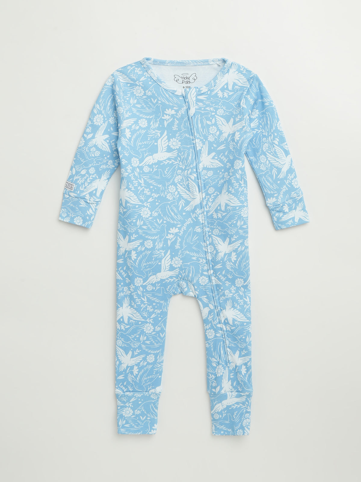 Birds of the Air Footless Onesie Cotton