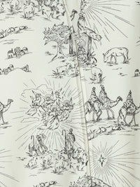 O Little Town of Bethlehem Footless Onesie PJ Cotton