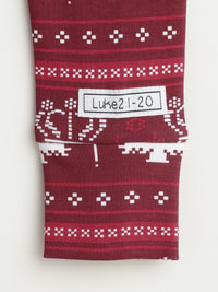 King of Kings Ruby Red Footed Onesie Cotton