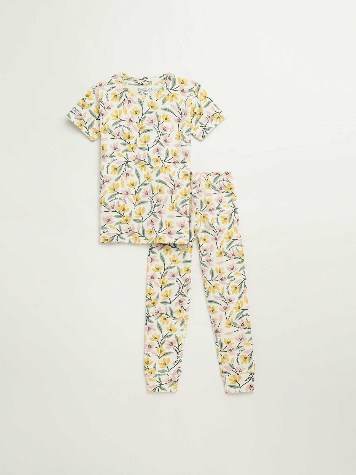 Consider the Lilies Short Sleeve Set Cotton