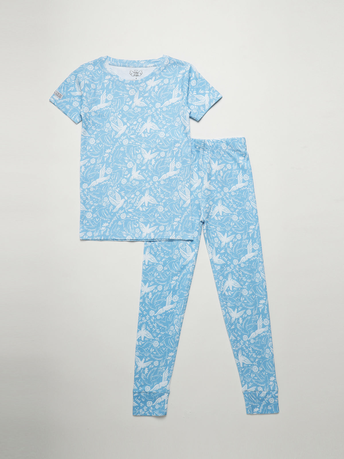 Birds of the Air Short Sleeve Set Cotton