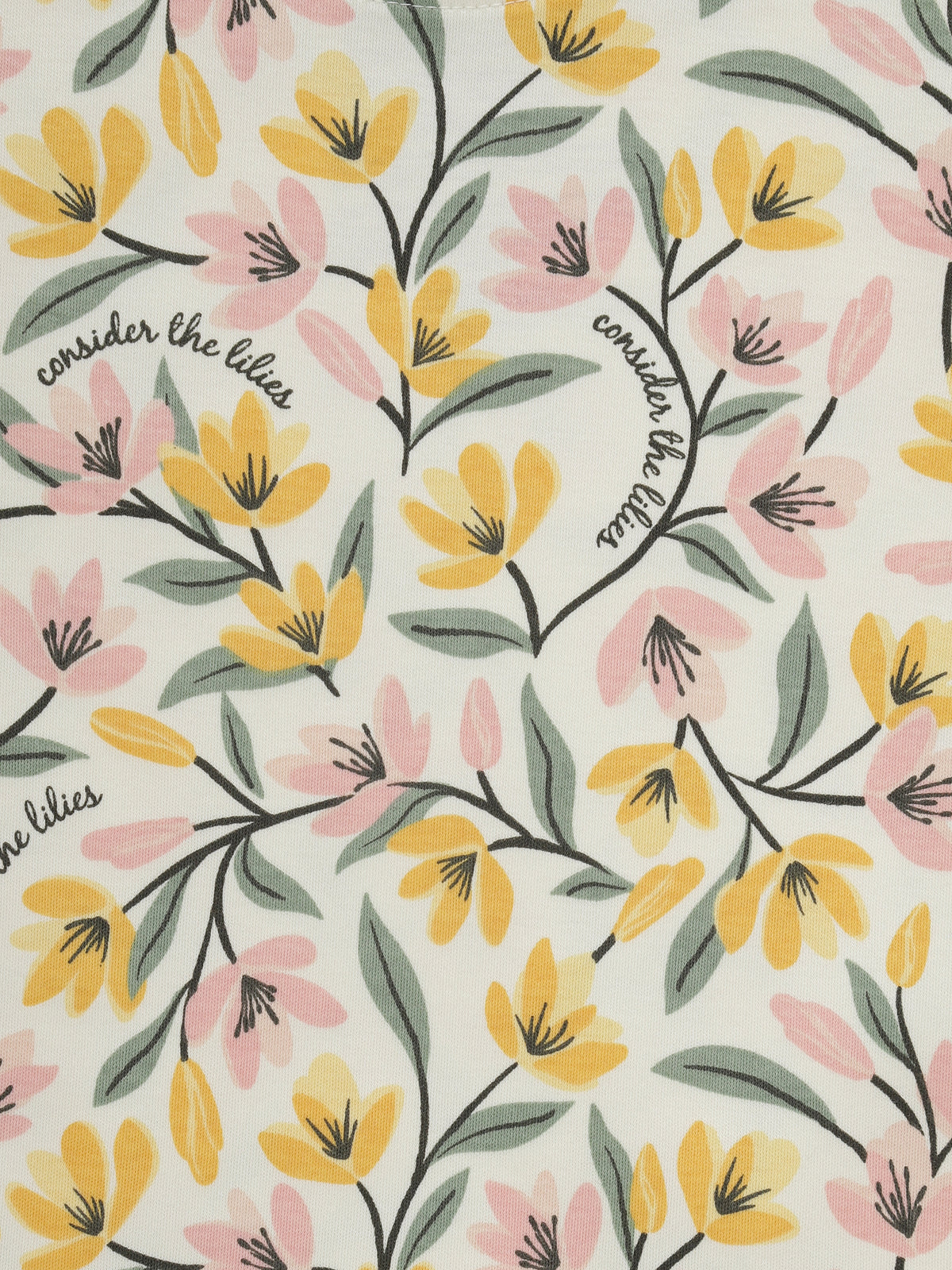 Consider the Lilies Short Sleeve Set Cotton