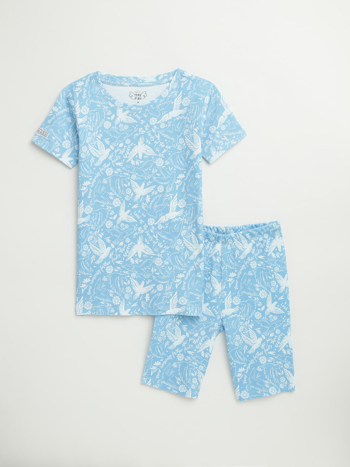 Birds of the Air Shorts Set Cotton