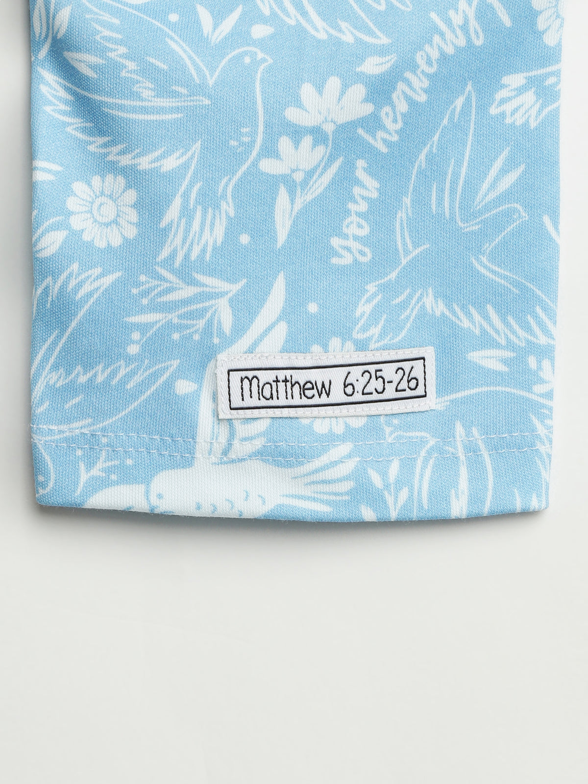 Birds of the Air Shorts Set Cotton