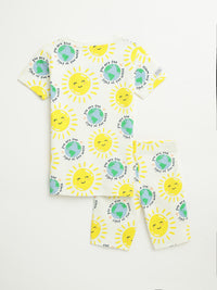 Light of the World Shorts Set Cotton