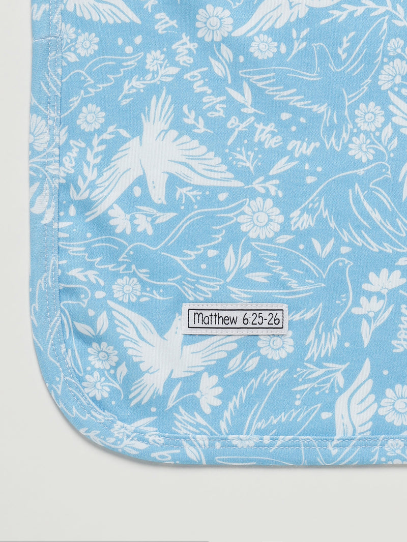 Birds of the Air Swaddle Cotton