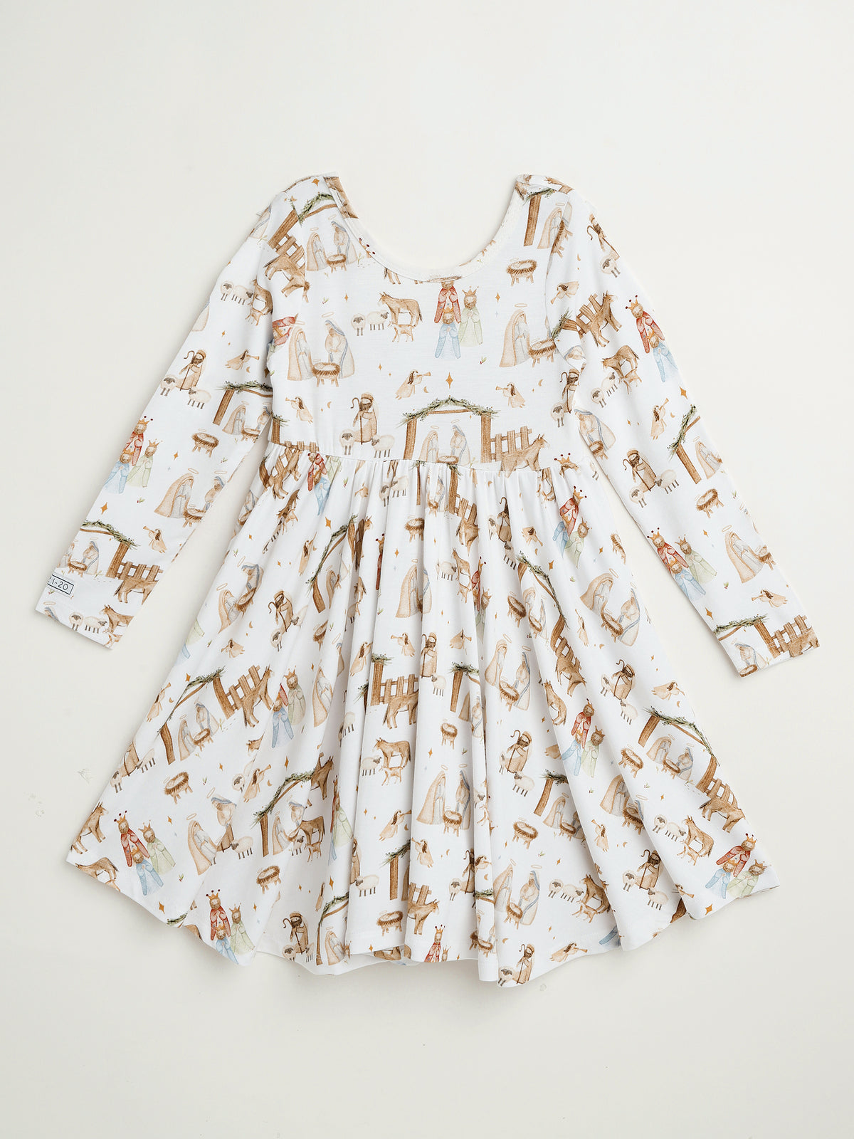 The First Noel Twirl Dress Bamboo