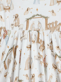 The First Noel Twirl Dress Bamboo