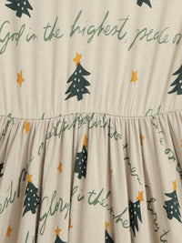 Glory to God Twirl Dress Bamboo