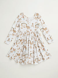 The First Noel Twirl Dress Bamboo