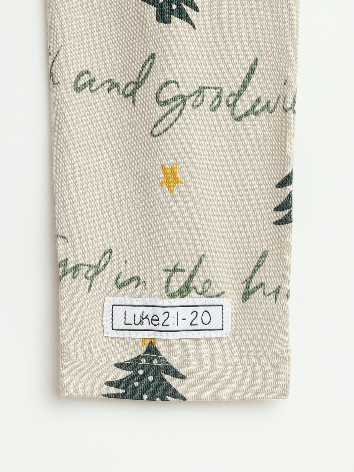 Glory to God Twirl Dress Bamboo