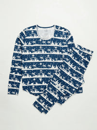 Starry Night Womens Jogger PJ Set Cotton