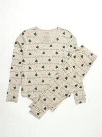 Glory to God Christmas Women's Jogger PJ Set Bamboo