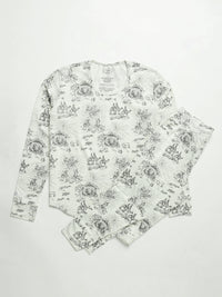 O Little Town of Bethlehem Womens Jogger PJ Set Cotton