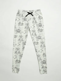 O Little Town of Bethlehem Womens Jogger PJ Set Cotton