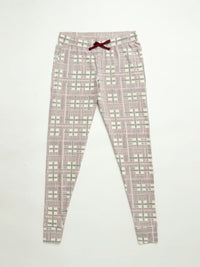 Prophecy Plaid Womens Jogger PJ Set Cotton