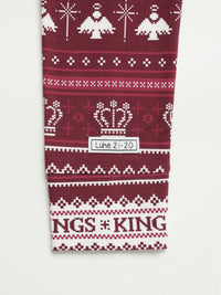 King of Kings Ruby Red Womens Jogger PJ Set Cotton