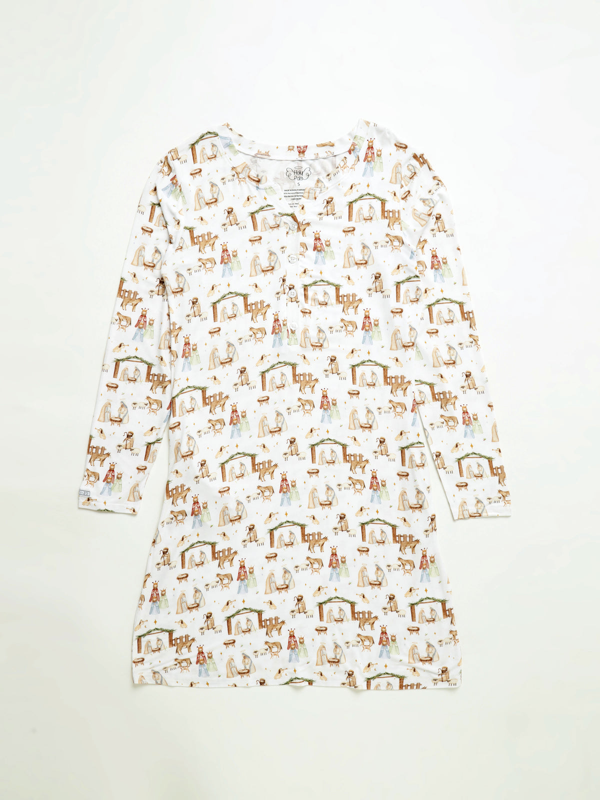 The First Noel Womens Nightgown Bamboo