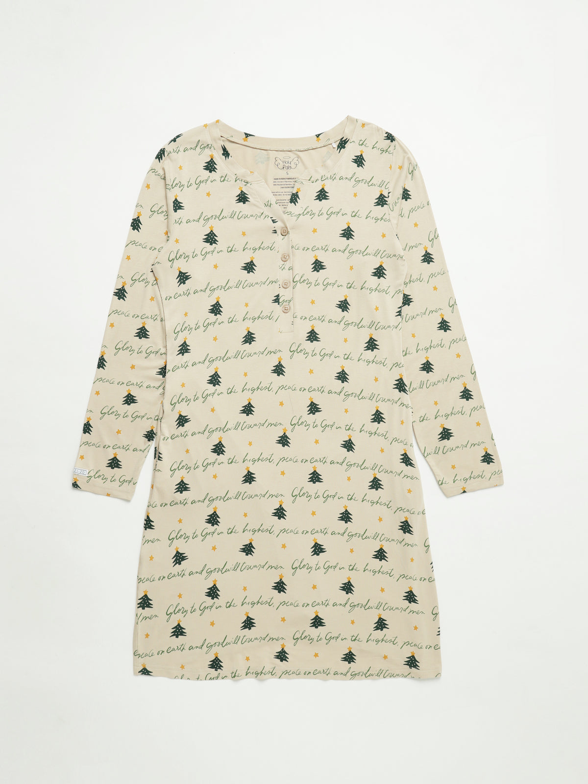 Glory to God Womens PJ Nightgown Bamboo