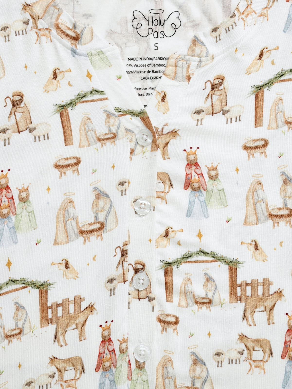 The First Noel Womens Nightgown Bamboo