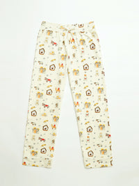 Away in a Manger Womens Notch Collar PJ Set Cotton