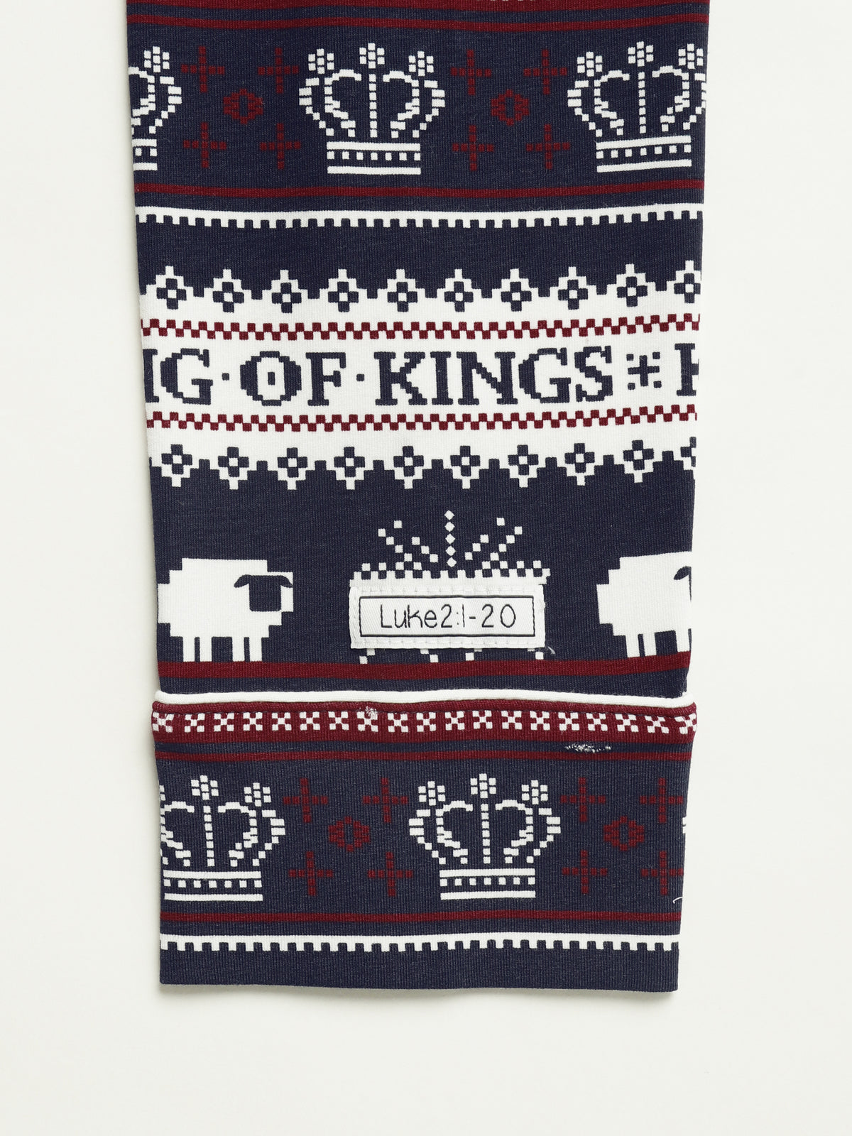 King of Kings Midnight Blue Womens PJ Notch Collar Set Cotton