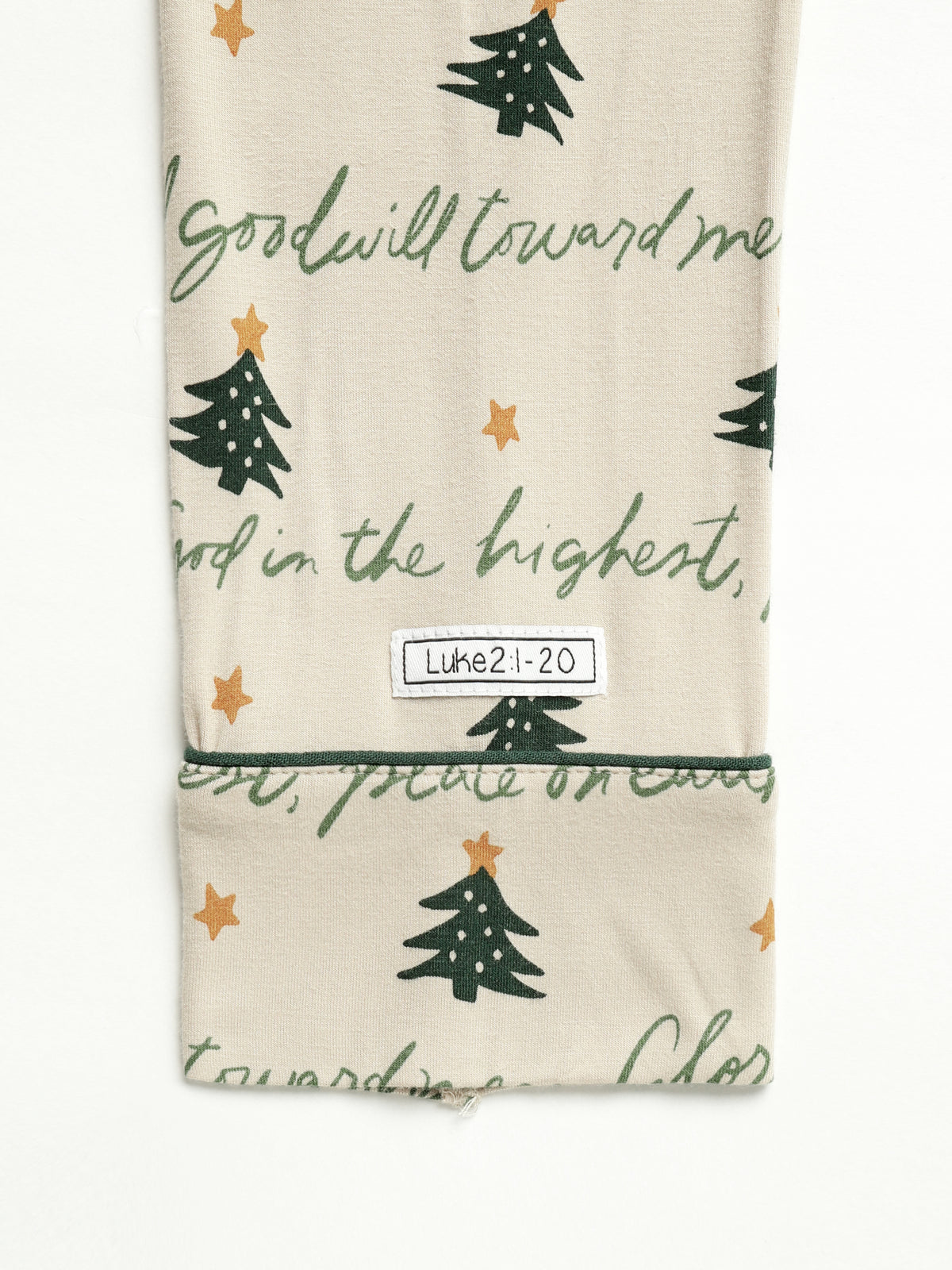 Glory to God Womens Notch Collar PJ Set Bamboo